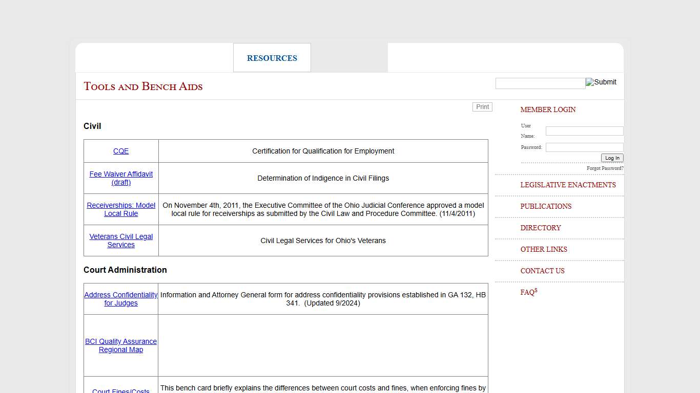 Ohio Judicial Conference