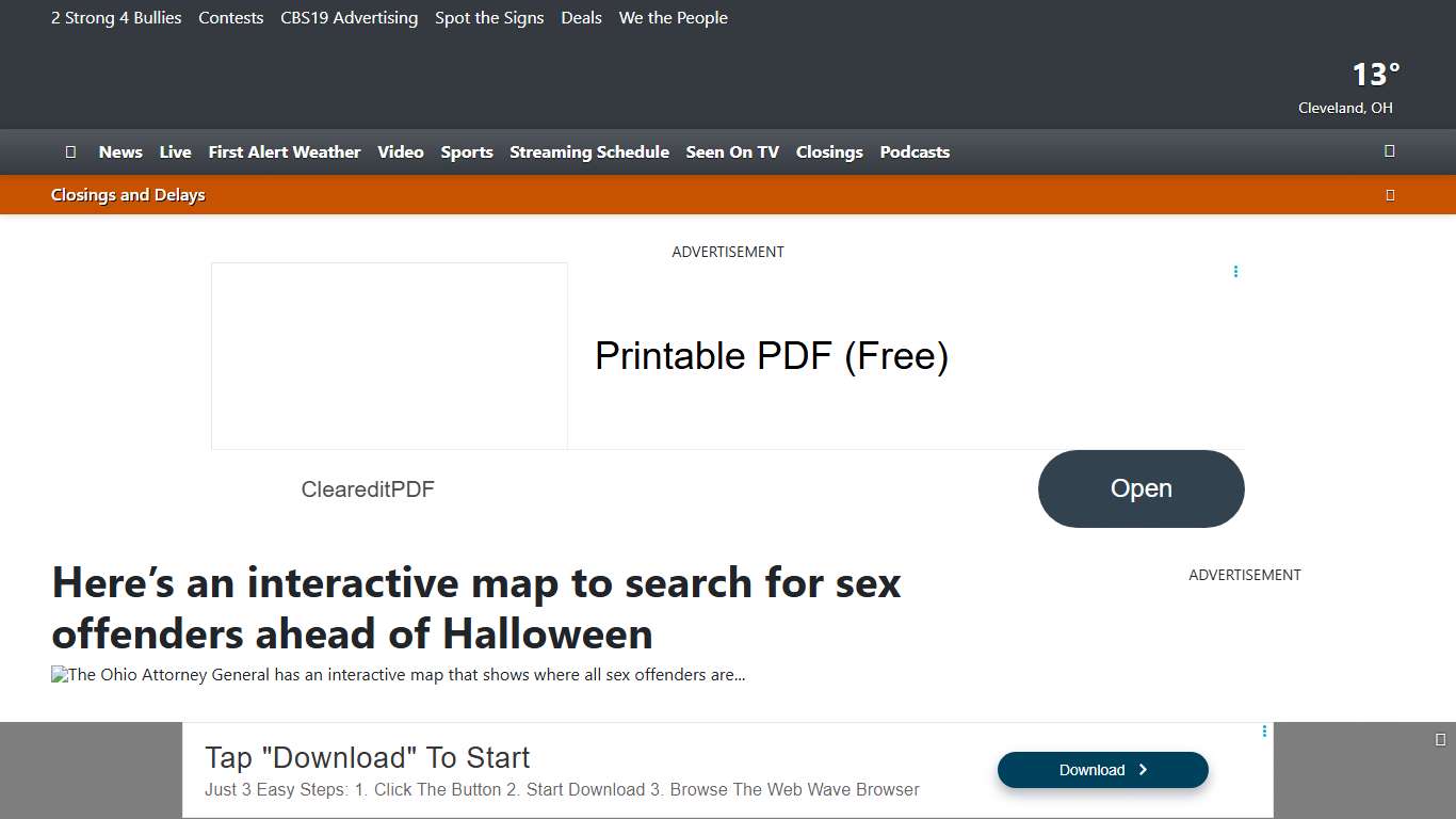 Here’s an interactive map to search for sex offenders ahead of Halloween
